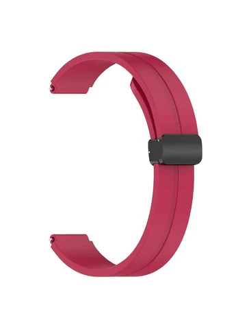 Ремінець для Xiaomi Mi Band 9/8/10 червоний силіконовий TPU No Brand (402060291)