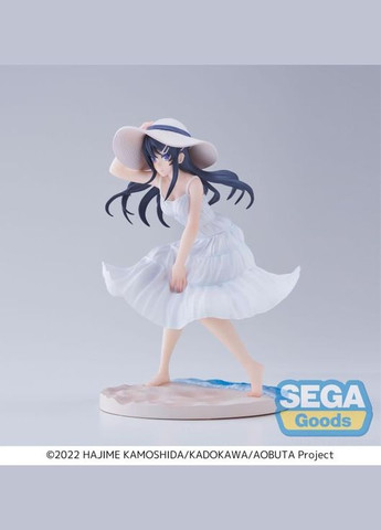 Фигурка Глупый свин не понимает мечту девочки-зайки Маи Rascal Does Dream Mai Sakurajima 17см S MS 17 Sega (317274806)