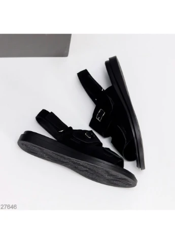 Чорні босоніжки No Brand (399737367)