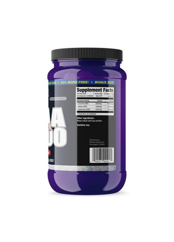 Аминокислота BCAA Ultimate BCAA 12 000 Powder Unflavored, 400 грамм Ultimate Nutrition (293480163)