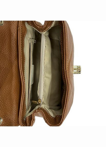 Сумка жіноча шкіряна коричнева невелика (Д/Ш/В) 24/8,5/14 (см) Felicita (336377524)