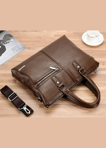 Мужской бизнес портфель для документов А4 мужская сумка для ноутбука Светло-коричневый(BRT) Brettani (336552277)