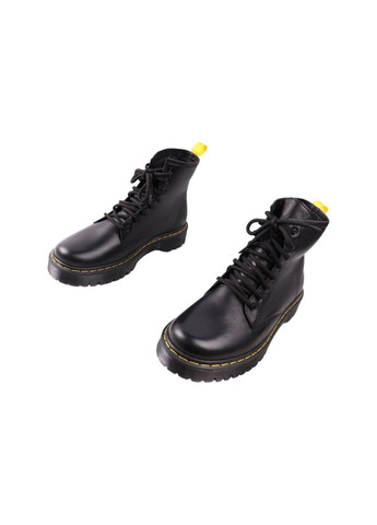 Черные ботинки мужские черные натуральная кожа Vadrus