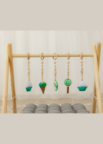 Мобиль детский напольный BabyGym XRMASTER Лакомство с серым матрасиком No Brand (347584724)