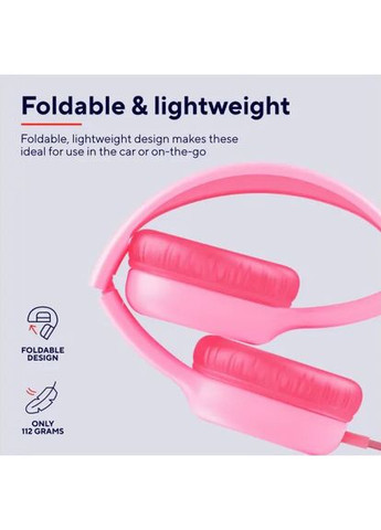 Гарнітура Nouna Kids Headphones Mic Pink (25277_TRUST) Trust (322937662)