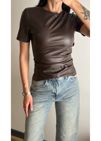 Топ жіночий з екошкіри Style Point (363853439)