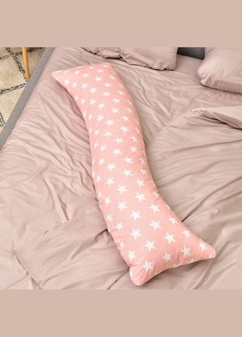 Наволочка для подушки S-Form 40х130 см з блискавкою бязь бавовна пудра натуральна тканина IDEIA (323645689)