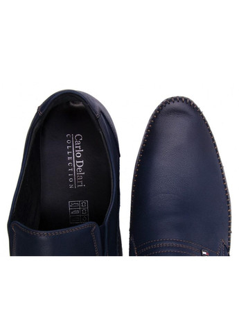 Темно-синие туфли 7151020 цвет тёмно-синий Carlo Delari