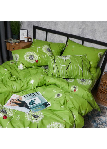 Комплект постельного белья Бязь Gold Люкс «» Семейные 160х220х2 наволочки 2х40х60 (MS-820006400) Moon&Star Green Harmony (356112524)