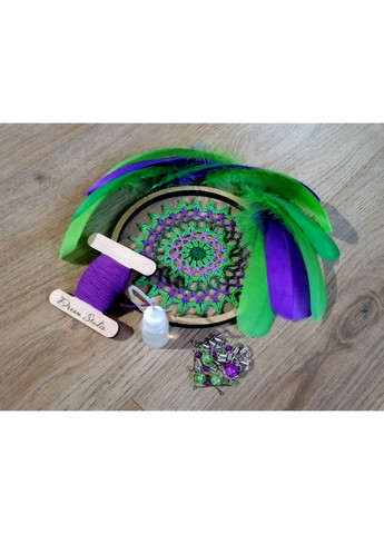 Авторский эко-набор для творчества "Ловец снов "Прованс". Набор для рукоделия с пошаговой инструкцией Dream Studio (363057556)