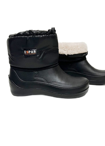 Черные зимние дутики сноубутсы пена пвх эва Lider