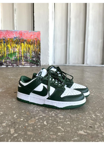 Сірі Осінні кросівки чоловічі nike dunk low varsity green найк сб данк No Brand