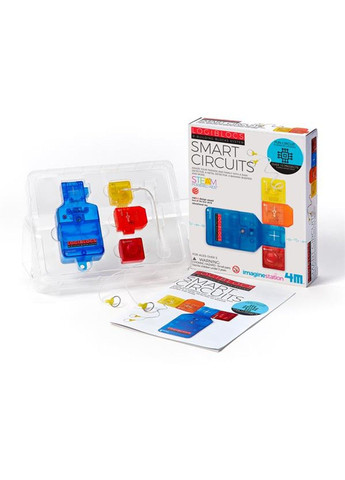 Электронный конструктор Logiblocs Умные схемы 4 модуля 10 проектов (00-06806) 4M (331296007)