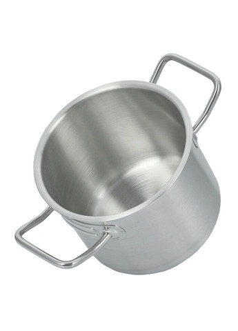 Кастрюля Horeca Pro GP-50724 16 см 2.5 л серебристая Gipfel (335972559)