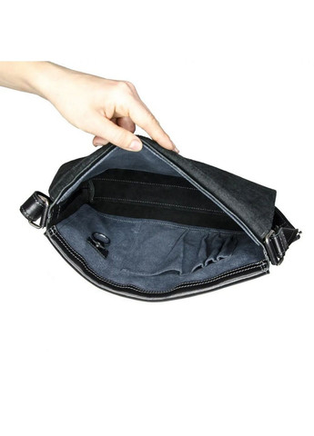 Чоловіча шкіряна сумка через плече 24х32х6 см Grande Pelle (315872586)