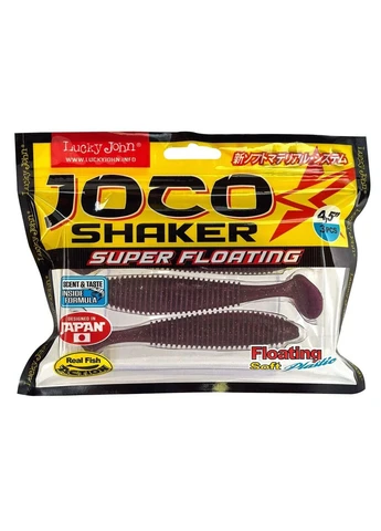 Віброхвіст JOCO SHAKER 4.5in F13 їстівний пластик 11.43 см 3 шт (набір 3 шт) No Brand (402453724)