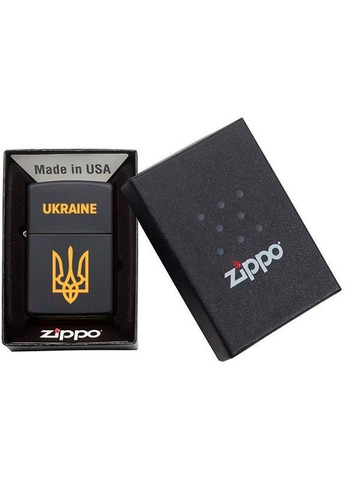 Запальничка 218 - U CLASSIC black matte Zippo (316615889)