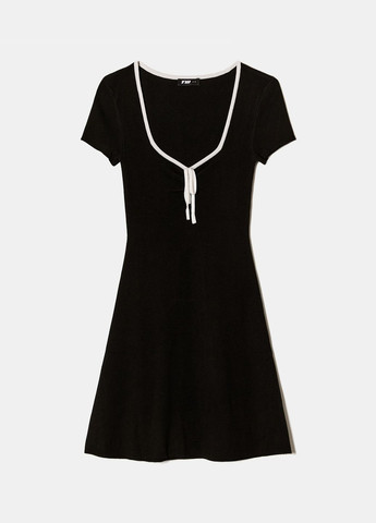 Черное платье Tally Weijl однотонное