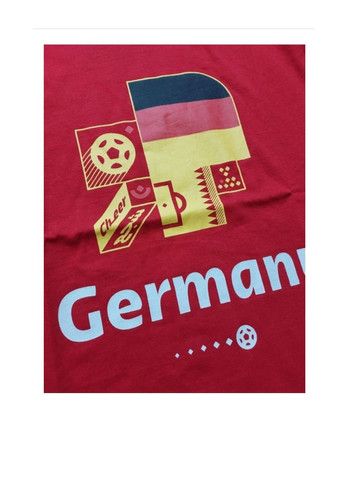 Красная футболка fifa lidl германия Livergy