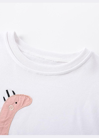 Malwee дитячий світшот для дівчинки 9430 білий білий