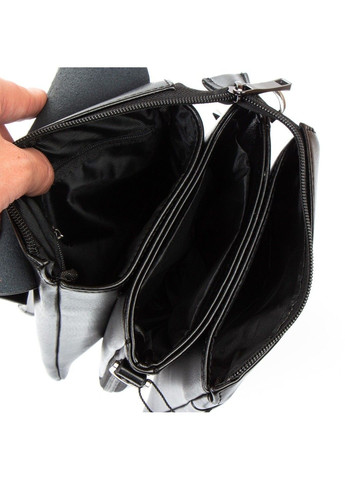Мужская сумка через плечо из кожзама 525-1 black Dr. Bond (291682872)