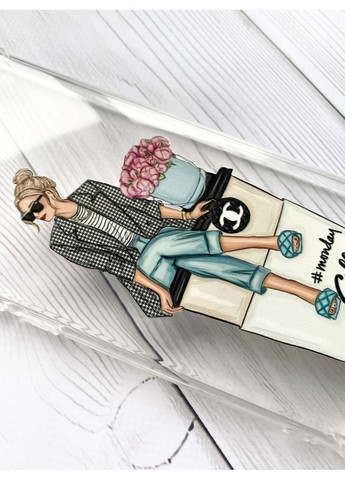 Чехол на Samsung Galaxy A50 (2019) A505:: Девушка на кофе (принт 228) Creative (359499459)