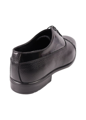 Туфлі чоловічі чорні натуральна шкіра Ridge 508-24DT (298442089)