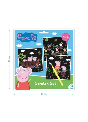 Оригінал! Набір гравюр Peppa Pig "Веселі розваги" Dodo 200185 DoDo Toys (398847532)