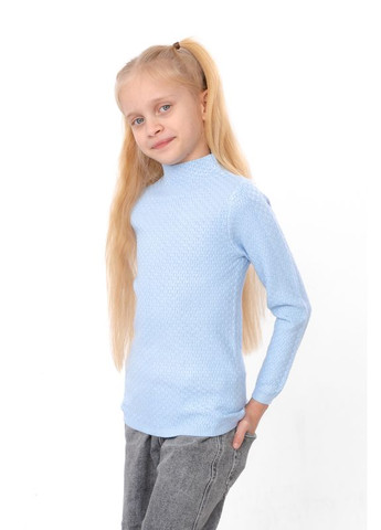 Джемпер приталеного крою для дівчинки однотонний (p-18493) Носи своє (367088971)