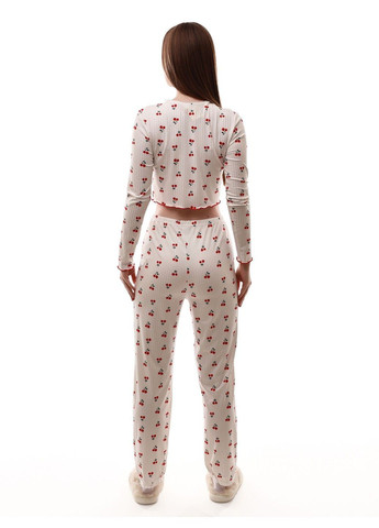 Белая пижама женская Lumo