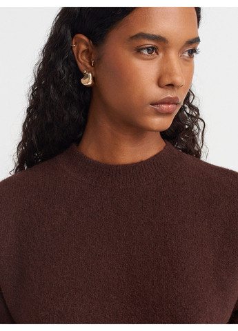 Коричневий демісезонний жіночий светр Dilvin