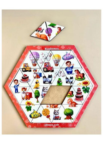 Пазл-головоломка "Цвет и размер" (TS01091996192740) Ubee (373408745)