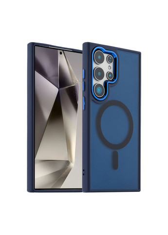 Чохол TPU+PC with Magsafe для Samsung Galaxy S25 Ultra 5G (S938) Black No Brand Samsung Galaxy S25 Ultra 5G (S938) (336151055)