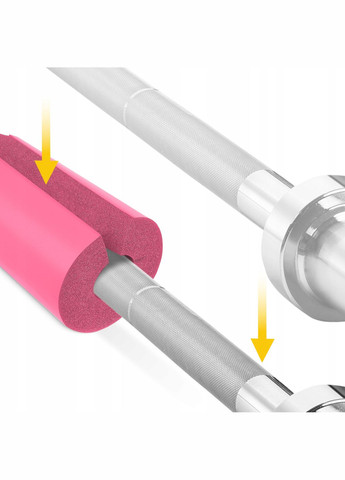 Накладка (бампер) на гриф Barbell Pad Pink () 4FIZJO P-5907739314727 (324264844)