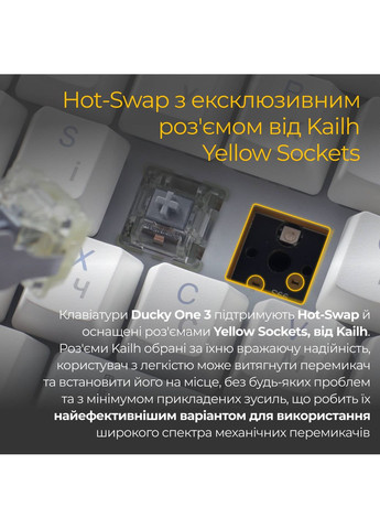 Клавиатура One 3 Mini Cherry MX Red RGB White (DKON2161ST-RUAPXPWWWSC1) Ducky (323104140)