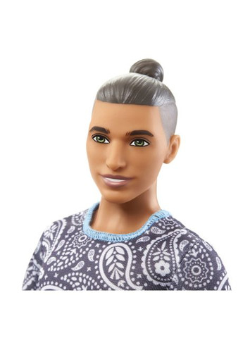 Кукла Кен Fashionistas футболка с узором пейсли 29см (HPF80) Mattel (301422217)