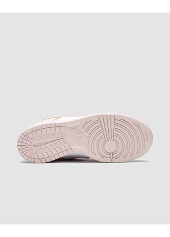 Кроссовки женские Nike Pink Paisley No Brand SB Dunk Low белые демисезоны (368870512)