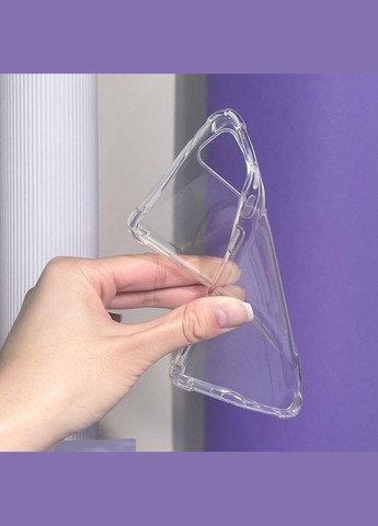 Чохол Силікон 0.8 mm HQ Samsung Galaxy S23 Ultra Прозорий No Brand (304731615)