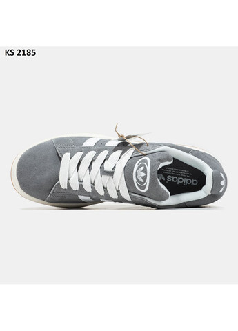 Серые демисезонные кроссовки мужские adidas campus 00s gray адидас кампус No Brand