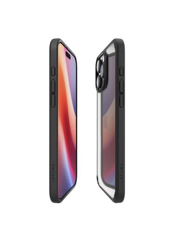 Чохол до мобільного телефона (ACS08125) Spigen iPhone 16 Pro Ultra Hybrid Matte Black (326596145)