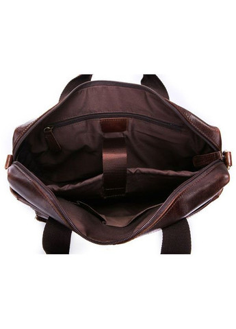 Сумка мужская через плечо кожаная 14114 Коричневая Vintage (302009049)