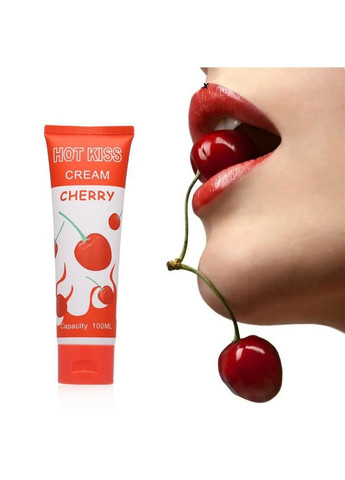 Интимный гель-смазка Hot Kiss с ароматом вишни 100 ml Melao (284279348)
