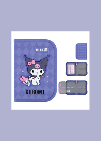 Пенал без наполнения Kuromi HK25-621-2 Разноцветный shop (4063276206510) Kite (339108292)