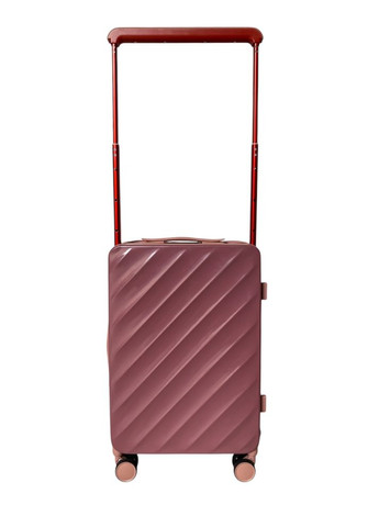 Чемодан малый под ручную кладь (S) 015 поликарбонат Розовое золото Milano (324985639)