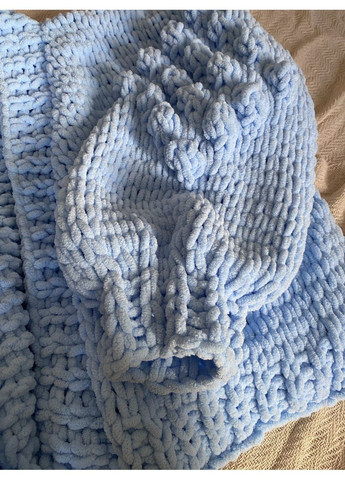 Голубой демисезонный кардиган No Brand