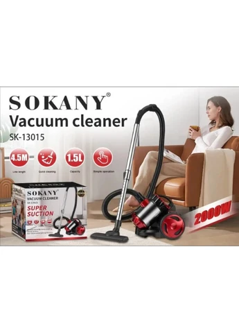 Бытовой электрический пылесос SK-13015 для сухой уборки дома (08744) Sokany (393547914)