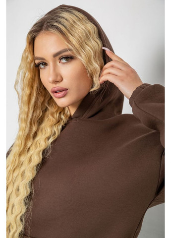 Худи женские трехнитка на флисе размер L-XL хаки Ager (361353903)