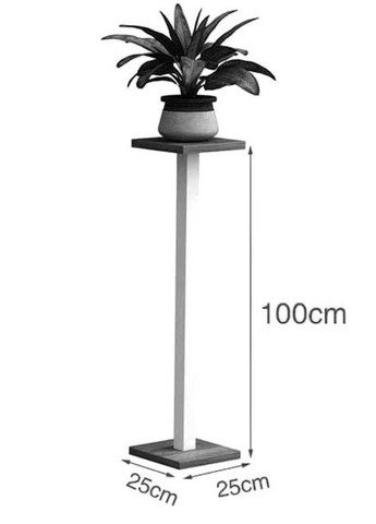 Подставка для цветов из дерева Прагосета 100 зефир-бланже (ЦСТ-01442001) No Brand (328227176)