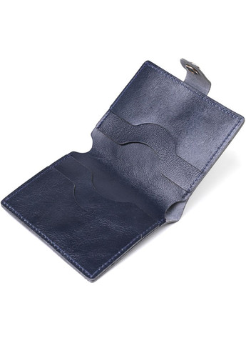 Портмоне для документов мужское из натуральной кожи 16507 Синий Shvigel (306881929)