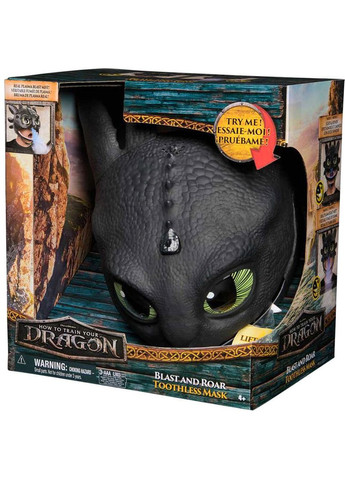 Игрушка интерактивная Dreamworks Dragons Как укротить дракона Маска Беззубик (SM66677/6072832) Spin Master (367191301)